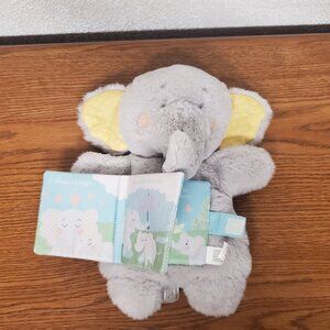 Plush Demdaco 10" Elephant Hand Puppet with Soft Book You Are My Sunshine